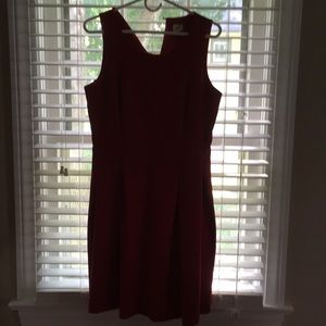 Loft red dress